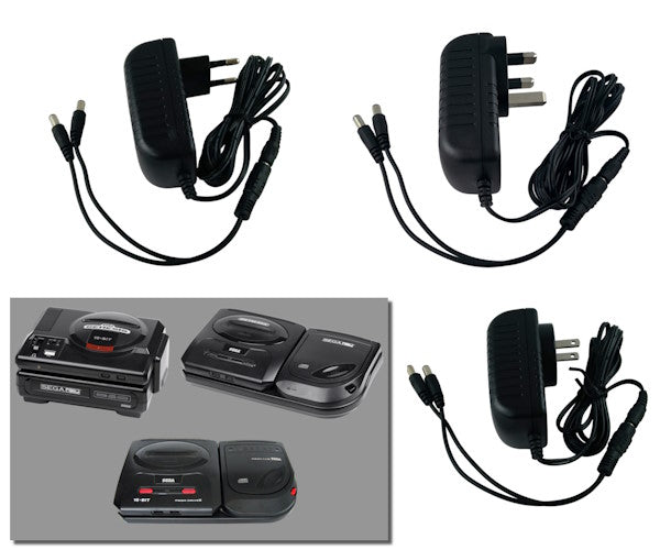 Replacement 9V Power Supply Adapter For Sega Master System 1 & 2 Consoles (AUS Plug)