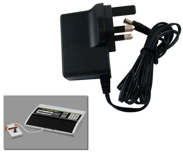 Regulated power supply for Epoch/Yeno Super Cassette Vision with UK plug