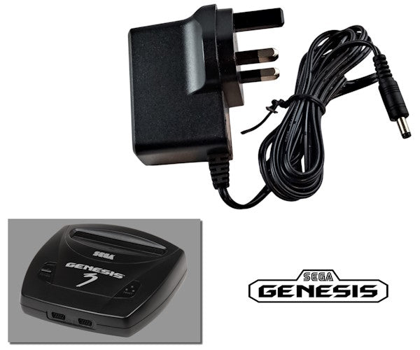 Regulated power supply for Sega Genesis 3 with UK plug