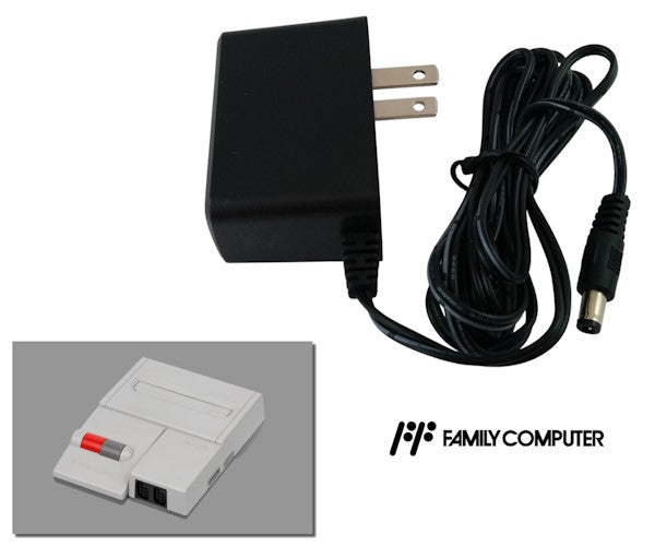 Power Supply for Nintendo Famicom AV, US plug - Main Image