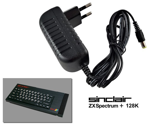 Regulated power supply for Sinclair ZX Spectrum 128K (Toast Rack) with EU plug