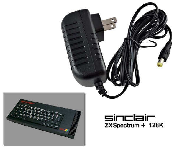 Regulated power supply for Sinclair ZX Spectrum 128K (Toast Rack) with US plug