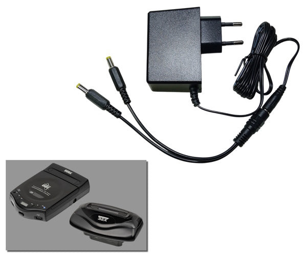 Cavo Alimentazione Sega Mega Drive 2 E 32X | 0.9m - Nero Originale - Foto 3