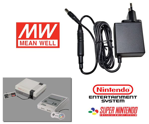 Power Supply for Nintendo NES and SNES