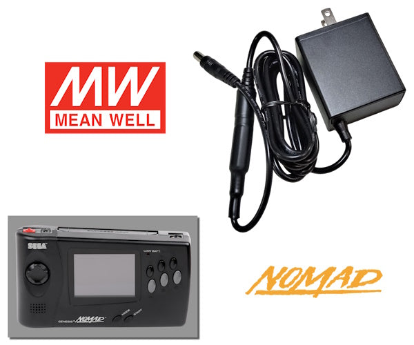 Alimentation ELM Pour Sega Genesis / CDX / Multi-Mega – Neuve Sous Blister !