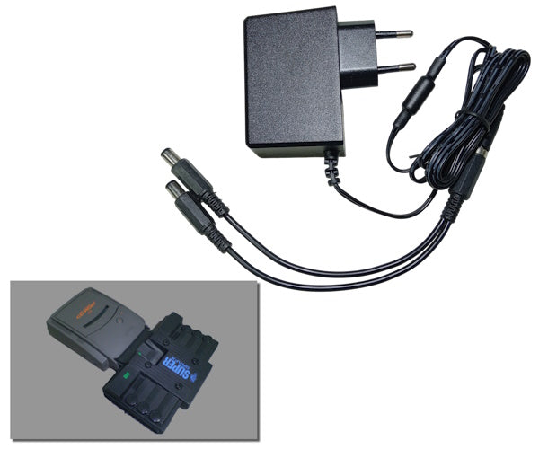 Power Supply 2-in-1 for NEC PC Engine SuperGrafX + Super CD-Rom²