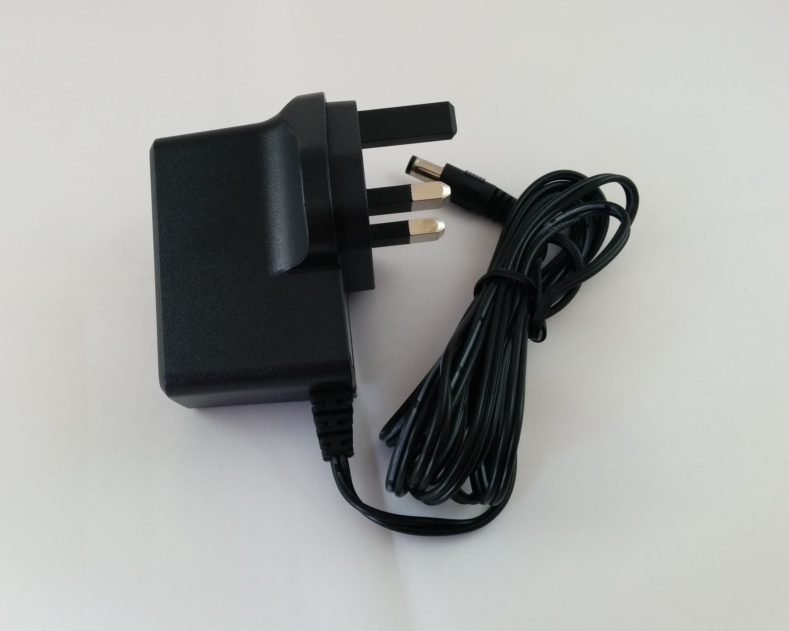 AC Power Adapter For Japanese Famicom Console, 6ft Cord With LED, US Plug, Black